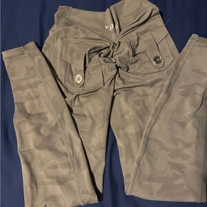 Gray Camouflage Pants